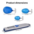 Digital Spoon Scale with 3 Measuring Spoons, 500g/0.1g High Precision ...