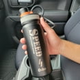 thumbnail image 5 of Ozizo Blender Bottle with Mixer and Straw , 22 ounces Insulated Stainless Steel Shaker Bottle for Protein Shakes, 2 Bottles, 5 of 10