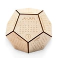 thumbnail image 3 of Bewildely Calendario de fútbol de 2022, rústica de granja, decoración de oficina interior, planificación familiar, suministros diarios, Almacenamiento y organización del hogar Bewildely HA059454-00B, 3 of 6