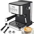 thumbnail image 2 of Coffee Maker,1.5l Water /coffee Water /coffee Spoon / 1.5l Water Wand / 15 Bar Espresso Bar Espresso 1050w Coffee Maker Wand / 1.5l Coffee With Cappuccino/la Buzhi Siuke Dsfen, 2 of 6