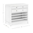 thumbnail image 3 of Martha Stewart Crafting Kids' Art Storage with Drying Racks - White, Wooden Artwork Organizer, 3 of 6