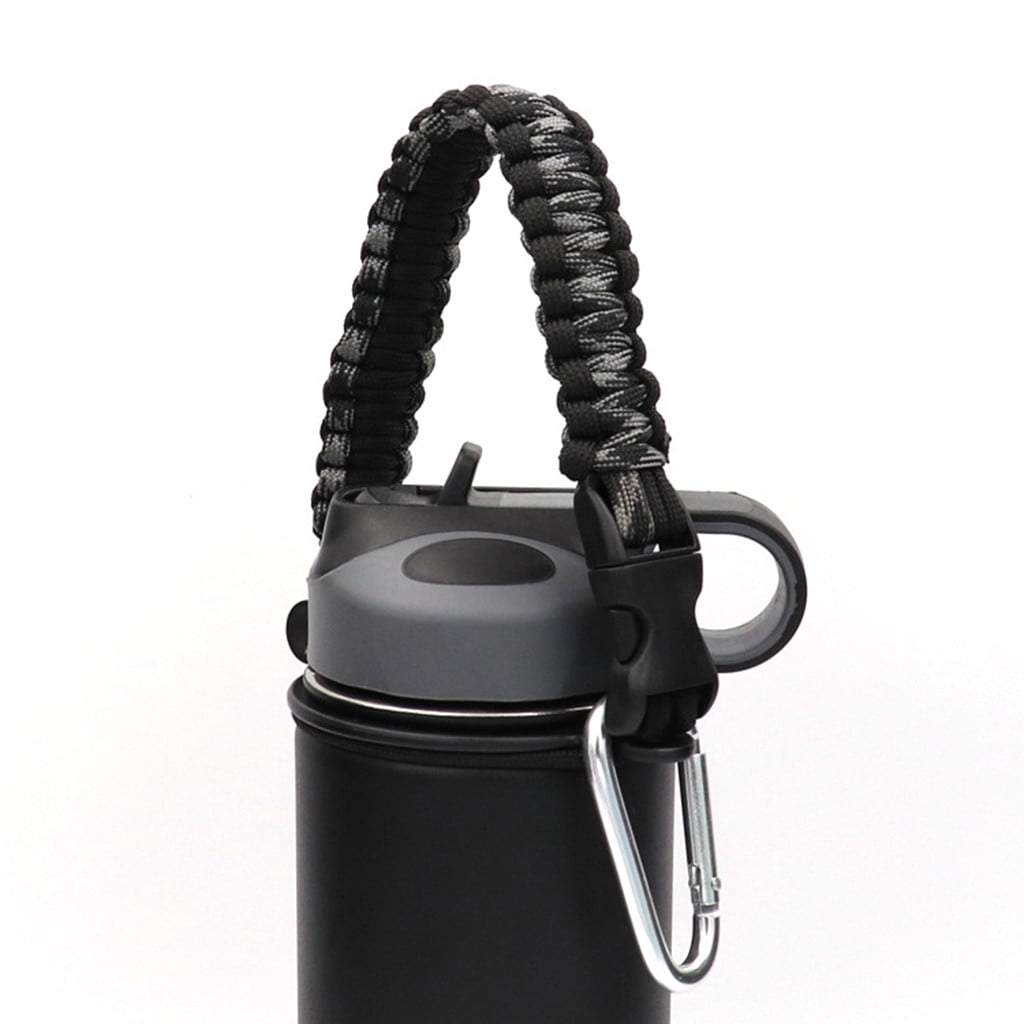 Handle Survival Strap With Security Ring for Wide Mouth Water Bottles