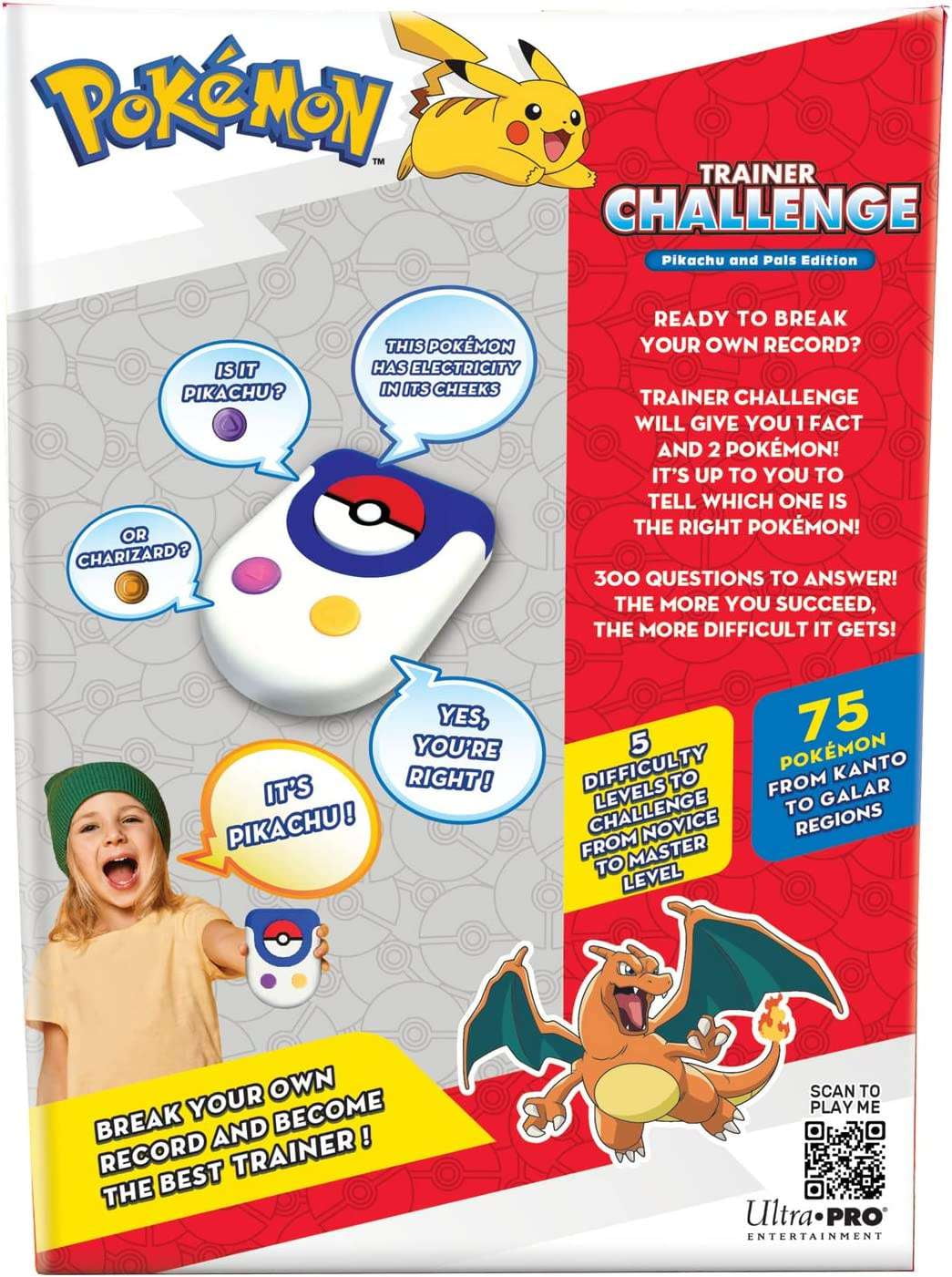Ultra Pro Pokemon Trainer Challenge Edition Toy - I Will Guess It Guess That Pokémon Fun for Board Game and TCG Fans - Pokemon Cards, Magic The Gathering, Pokémon Card Binder