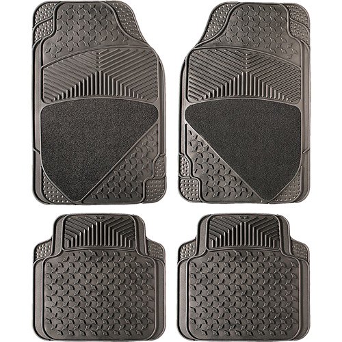 Remington Industries 4pc Rubber Mat Set, Grey - Walmart.com