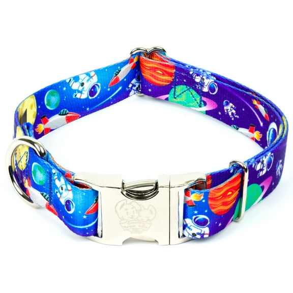 Country Brook Petz® Premium Cosmic Dreams Dog Collar, Small