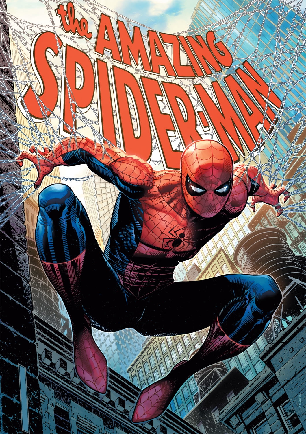 Buffalo Games 500-Piece Marvel The Amazing Spider-man Adult Interlocking Jigsaw Puzzle