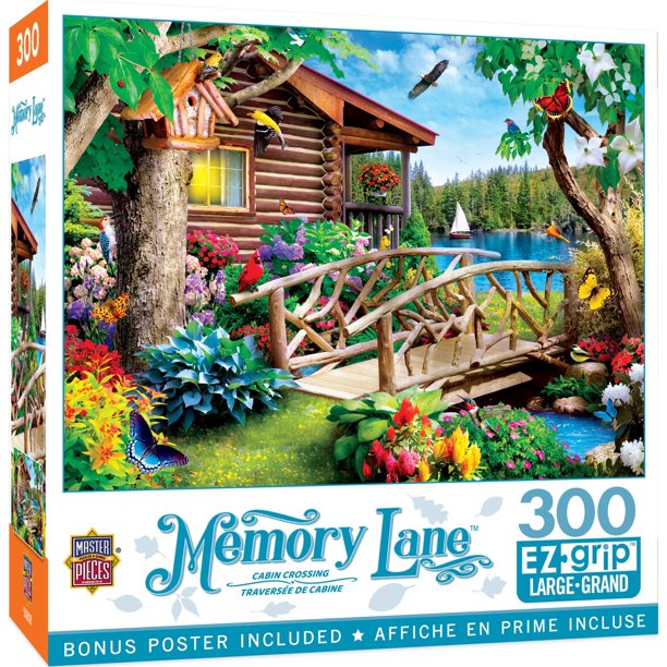 Rompecabezas MasterPieces Cabin Crossing 300 piezas
