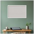 thumbnail image 3 of Amanti Art Grey Cork Board Wood Framed Morgan White Silver Bulletin Board 38 in. x 26 in., 3 of 8