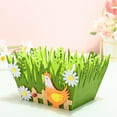 thumbnail image 3 of simhoa Easter Basket Non-Woven Storage Candies Egg Reusable for Kitchen Grass, 3 of 8