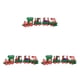 thumbnail image 5 of Ounissouiy Decoración de tren de Navidad de madera, camión de Papá Noel rústico, juguete clásico para de fiesta, patio, regalo de Año Nuevo, Type6 NO6, 5 of 6