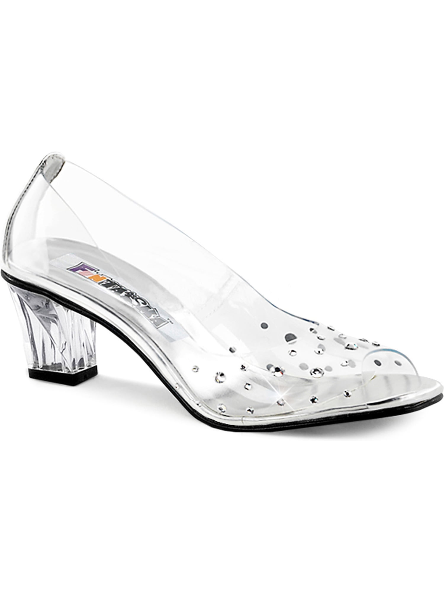 clear dress shoes for women