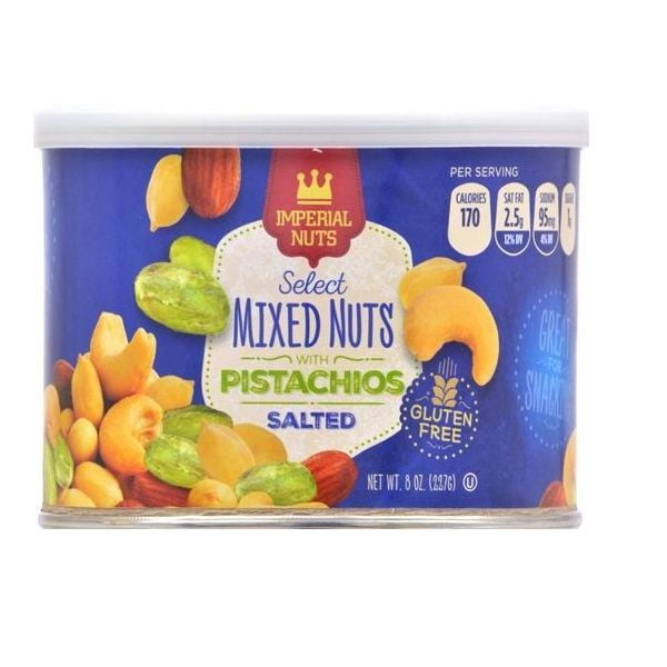 A Product of Imperial Select Mix Nuts with Mixed Nuts With Pistachios