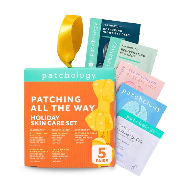 Set de mascarillas para ojos Patchology Patching All The Way, 5 pares
