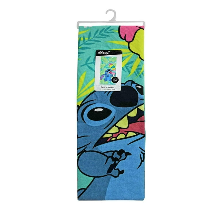 Jay Franco's Lilo & Stitch Microfiber Beach/Bath Towel, 27