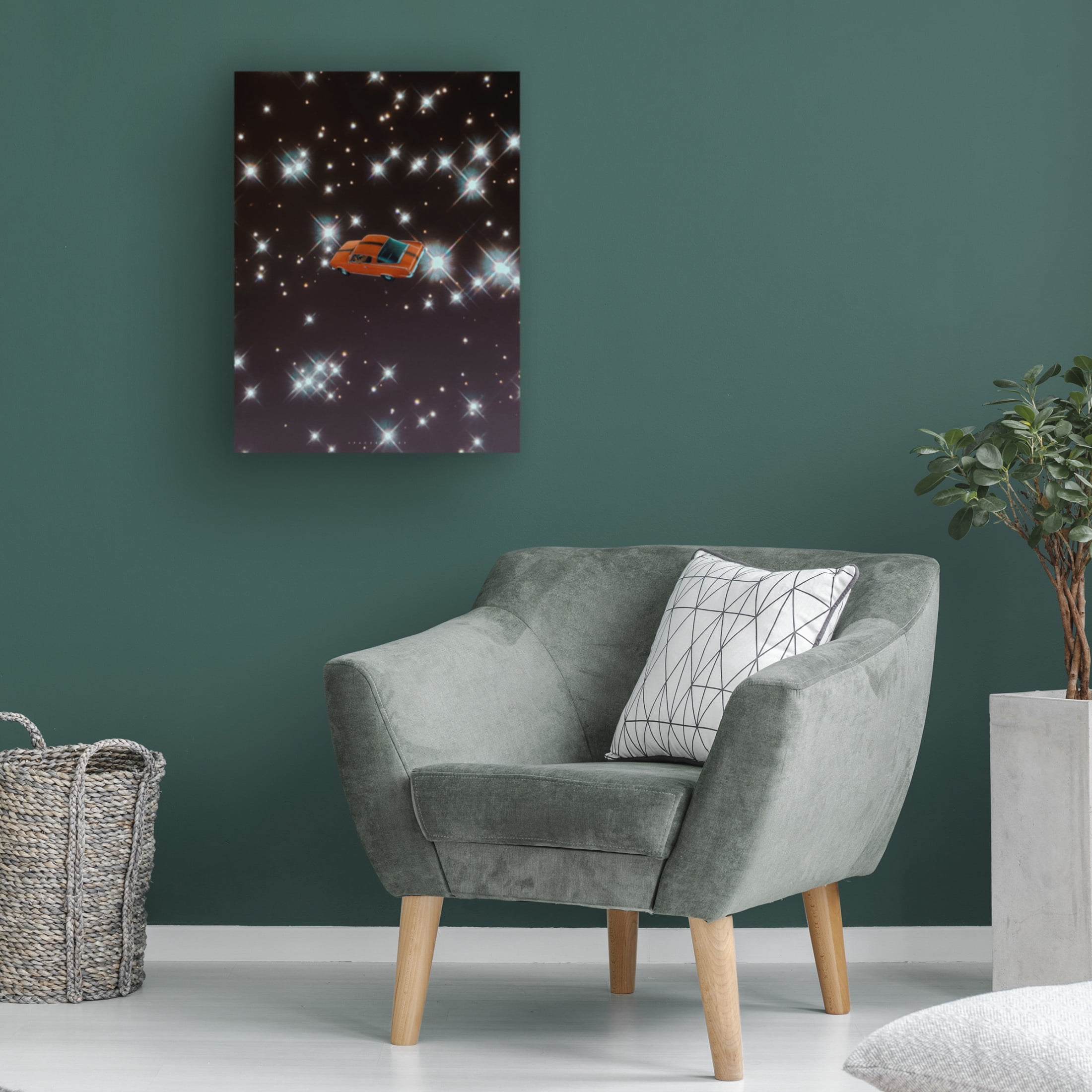 Trademark Fine Art spacerocket art 372 Canvas Wall Art