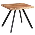 thumbnail image 1 of Rustic Industrial Solid Wood Accent Table in Natural, 1 of 7