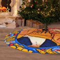 thumbnail image 6 of Saiise Christmas Tree Skirt 36" ,Xmas Tree Skirts with Sml Jeffy R Pattern,Tree Mat for Indoor Outdoor Christmas Winter Holiday Party Indoor Decorations, 6 of 7