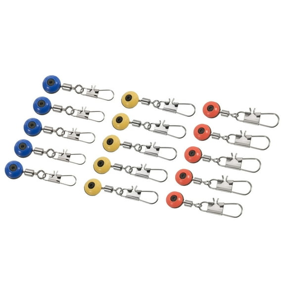 Uxcell 44/33/26LBS Load Capacity Fishing Line Sinker Slides 30 Pack