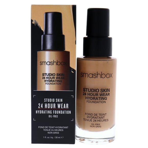 Fundación hidratante Smashbox Studio Skin 2.4 Claro-Medio 1 oz