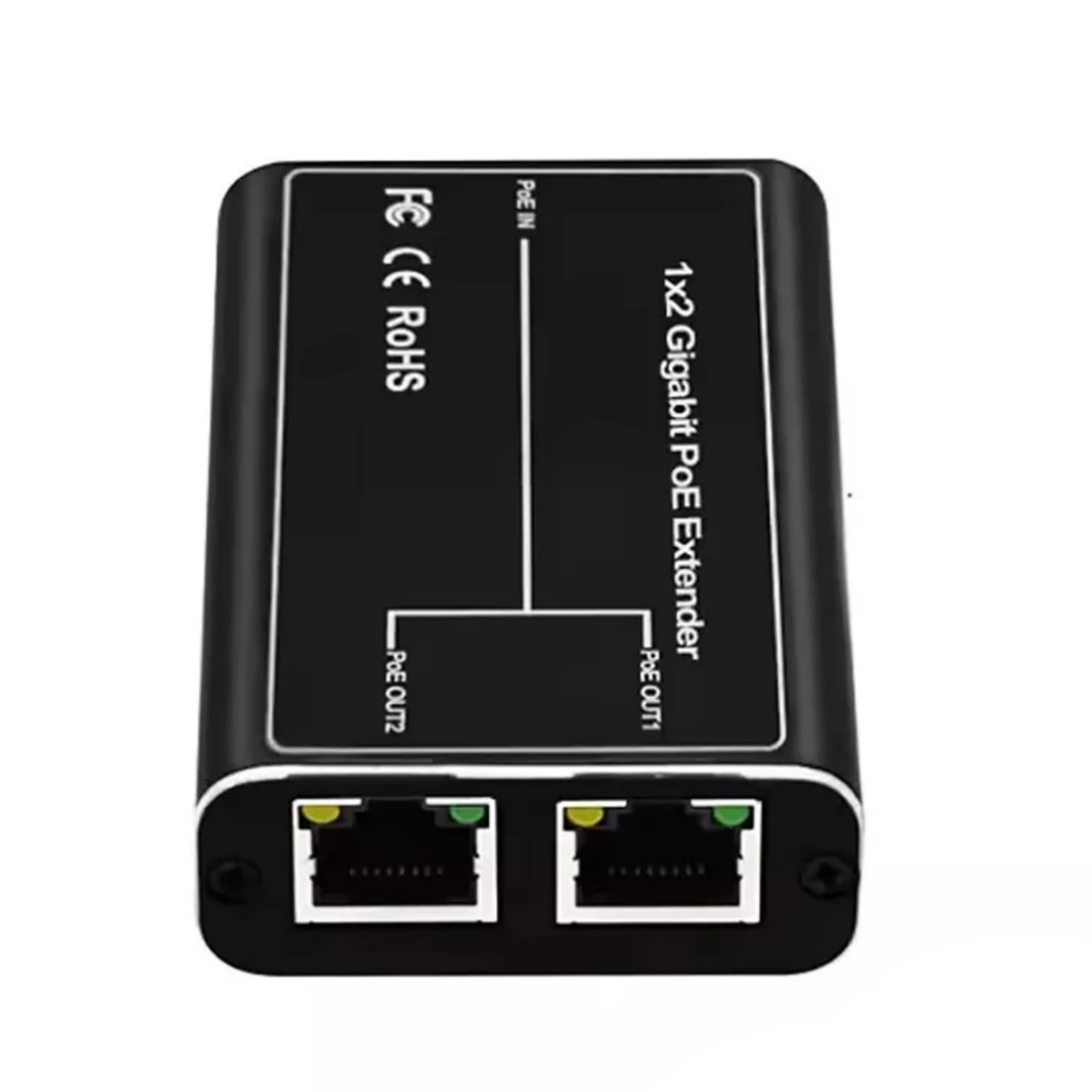 Iniettore PoE+ Verkada 802.3AT – Alimentazione Via Ethernet, Modello INJ-POE-PLUS, Nero