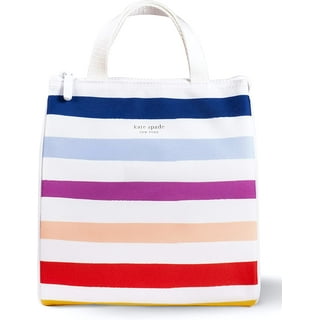 Kate Spade New York Canvas Tote Bag for Women, Cute Tote Bag for Teacher,  Canvas Beach Bag, Book Tote with Pocket