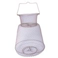 thumbnail image 2 of Lobster Mesh Fishing Net Prawn Crab Fishing Trap Net; Fish Cage Folding Trap Net Foldable Metal Wire Fish Shrimp Basket, 2 of 9