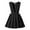 Black, variant on Girls Dresses For School Casual Wear Toddler Kids Pinafore Pleated Skirt With Adjustable Straps Comfortable Everyday Outfit Little Girl Floral Dress 2-3 Years