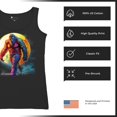 thumbnail image 6 of Full Moon Bigfoot Women's Tank Top Hiking Sasquatch Hide and Seek Champion, 6 of 7