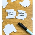 thumbnail image 3 of Key Education Write-On/Wipe-Off: 52 Blank Puzzle Pieces Puzzle (52 puzzle pieces) Grade PK-1, 3 of 4
