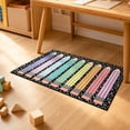thumbnail image 7 of YingYouFu Pencil Shaped Decorative Floor Mat, Non Slip Soft Faux Leather Entryway Doormat, Decorative Floor Rug for Study, Office, Entryway Home Daily Use, 7 of 7