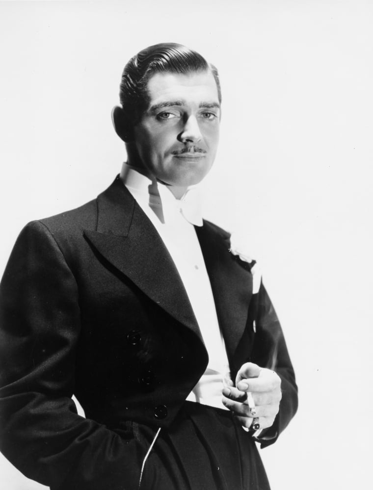 A Clark Gable wearing a tuxedo Photo Print (24 x 30) - Walmart.com ...