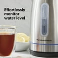 thumbnail image 6 of Hamilton Beach Stainless Steel Electric Kettle, Tea & Water Kettle with LED Light Ring, 1.7L, 6 of 8