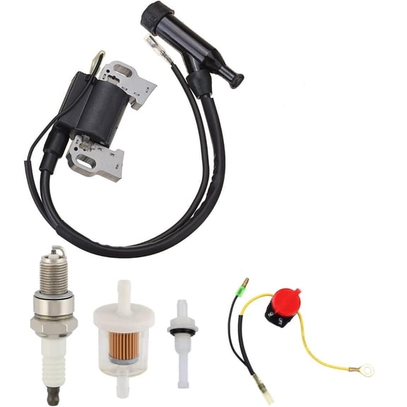 Ignition Coil Spark Plug for Honda GX110 120 140 168 160 GX200, 4/5/5.5/6.5hp