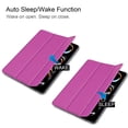 thumbnail image 3 of SaniMore for Apple iPad Pro 11 (2024) Case, Auto Sleep/Wake, Rugged PC Case with Tri-Fold Kickstand [Support iPad 1st/3rd Pencil Charging]  Shockproof Protective Case for Women Men, Purple, 3 of 7