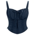 thumbnail image 1 of Blusa de encaje sin mangas informal de verano para mujer, blusa moldeadora, 1 of 5