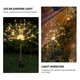 thumbnail image 4 of Lámpara de exterior Irfora Luz solar de jardín Luz de césped Luz de fuegos artificiales Luz de cadena alimentada por energía solar Impermeable 2 modos de iluminación Operado por luz para jardín Patio, 4 of 6