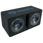 Rockville DV12K51 Dual 12" K5 2800W Car Subwoofers 1-Ohm, Vented Enclosure, Deep Bass, Durable Build, for Car Audio Enthusiasts