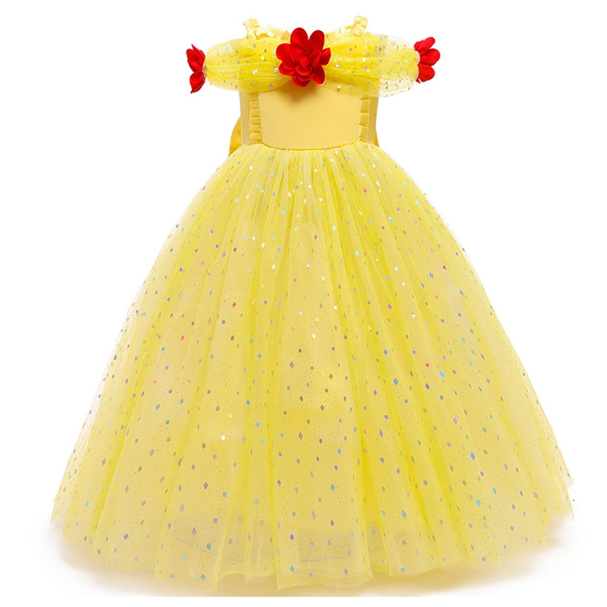NWT Disney DELUXE Princess ELSA Dress & Gloves  Sz 4-6X Costume Halloween 