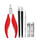 thumbnail image 1 of Kit de herramientas para uñas gruesas, cuchillo para pedicura, cortador de uñas, kit de manicura para cutículas, herramientas para el cuidado de los pies, lima para uñas de los pies, 1 of 5