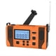 thumbnail image 3 of Radio Meteorológico de Emergencia, Radio de Alerta Meteorológica de 10000 MAh, Carga Solar, Manivela y Carga USB, Radio AM/FM, 3 of 5