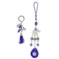 thumbnail image 2 of Elephant Blue Eye Hanging Decoration, Fade  Blue Eye Keychain Lucky  For Home, 2 of 8