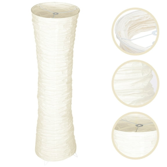 HAKIDZEL Lampshades For Floor Lamps In Beige 1Pcs 11.8x10.2in