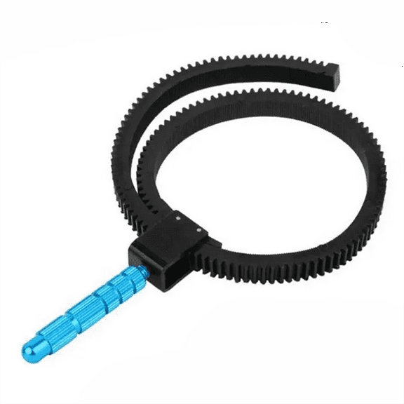 Adjustable Rubber Follow Focus Gear Ring Belt With Aluminum Alloy Grip For DSLR Camcorder Camera TAPDRA Spare Part