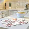 thumbnail image 6 of Christmas Dish Drying Mat for Kitchen Counter, Christmas Snowflakes White Pattern Drying Pad Absorbent Dishes Drainer Mats Trivet 16 x 18 Inch, 6 of 7