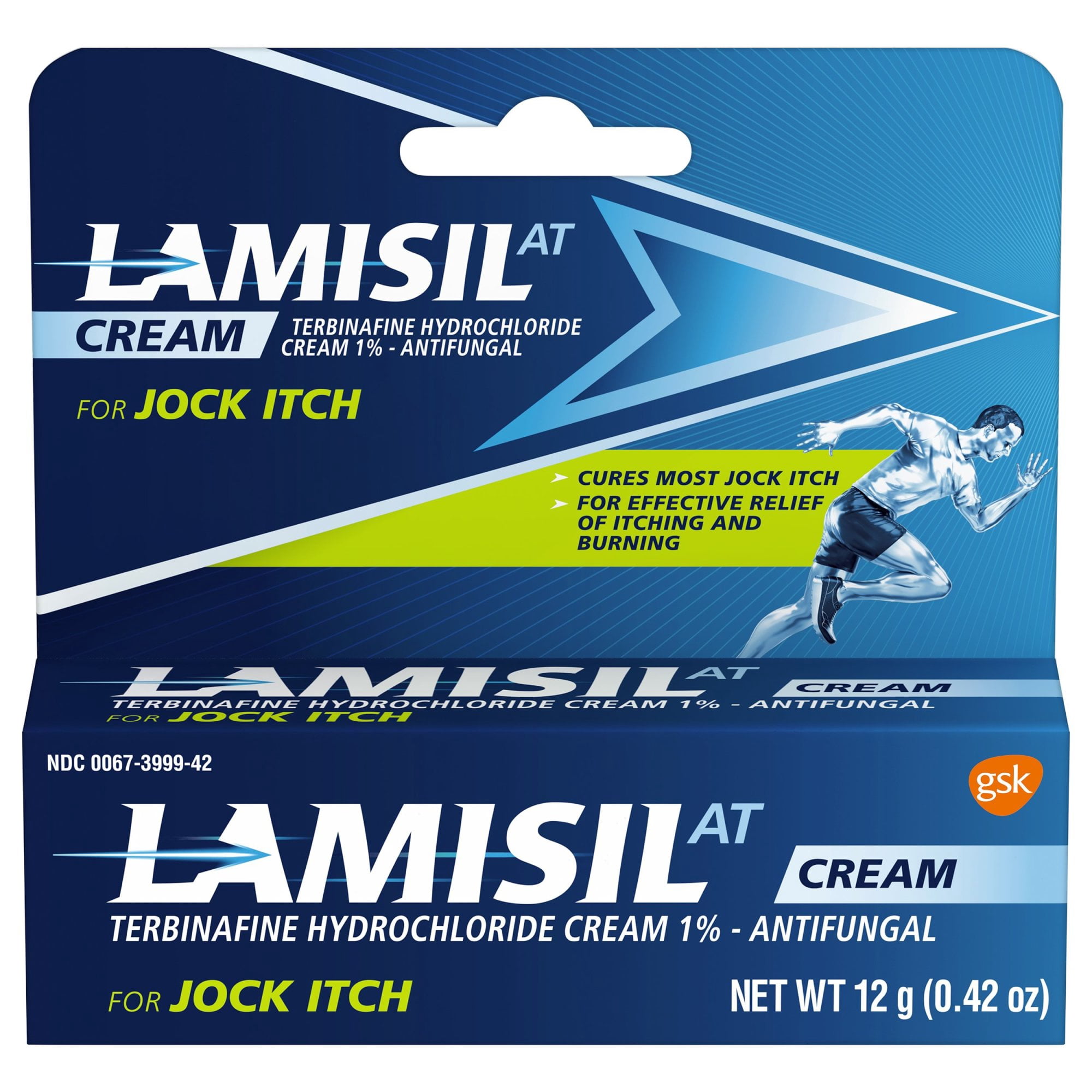 Lamisil at Prescription Strength Antifungal Jock Itch Relief Cream, 0.42 Oz