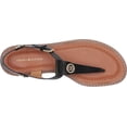 thumbnail image 2 of Sandalia plana Tommy Hilfiger Bennia para mujer, color negro, talla 8.5, 2 of 3