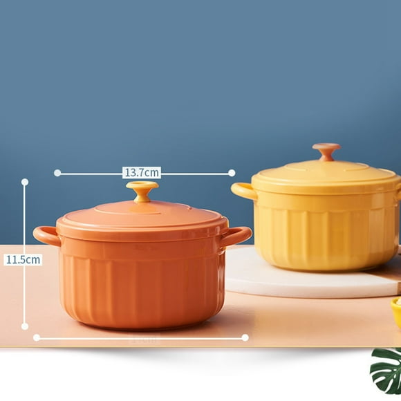 Tazón de Fideos con Tapa NikouMX de Acero Inoxidable