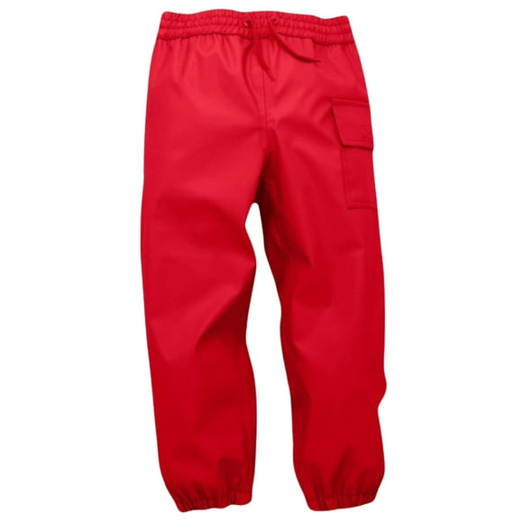Hatley Toddler Classic Red Splash Pants size 5 Years | Polyester
