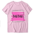 thumbnail image 1 of Blusas de Manga Corta para las Mujeres Divertido Impreso Cuello Redondo Tee, Vintage Humor Gráfico Blusas de Primavera para las Mujeres, 1 of 3