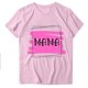 thumbnail image 1 of Blusas de Manga Corta para las Mujeres Divertido Impreso Cuello Redondo Tee, Vintage Humor Gráfico Blusas de Primavera para las Mujeres, 1 of 3